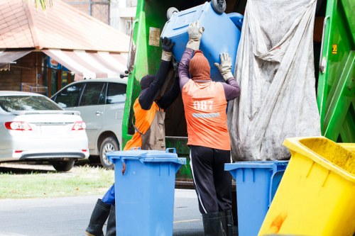 Willesden office clearance team at work