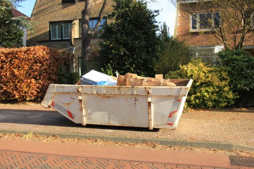 Recycling center for furniture in Willesden